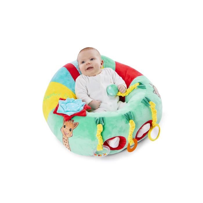 Sophie la Girafe - Baby Seat et Play fauteuil de Jeux - Set d'activité pour  enfant & Plastique 1 Livre d'Eveil pour les bébés Multicolore - Nombreuses  Activités - Développer ses Sens 