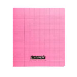 Calligraphe 18007C couverture Violet Un cahier piqu/é 17x22 cm 32 pages grands carreaux Gamme 8000