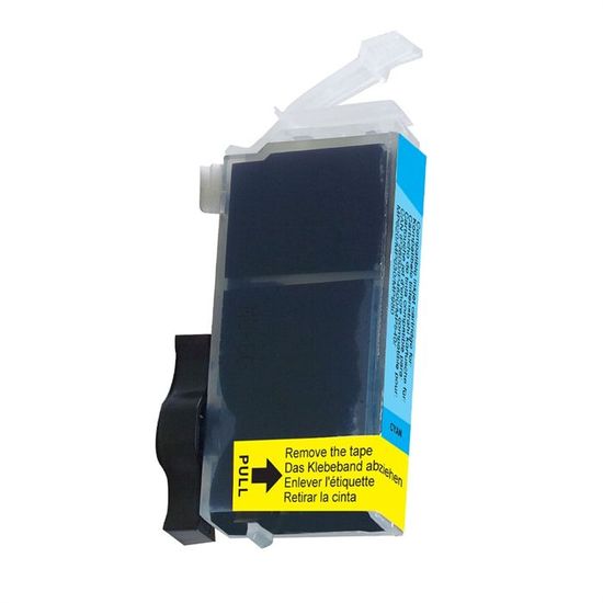 Cartouche D'encre Compatible Canon CLI-521 Cyan - Cartouche Générique Neuve - Pour Imprimantes Jet D'encre
