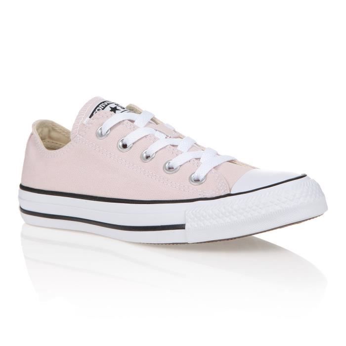 converse basse beige clair