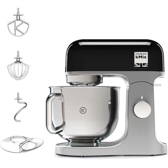 Robot pâtissier Kenwood kMix KMX750BK - bol 5 litres - 6 vitesses - 3 accessoires - noir État correct - Kenwood reconditionné disponible sur Cdiscount Seconde Vie