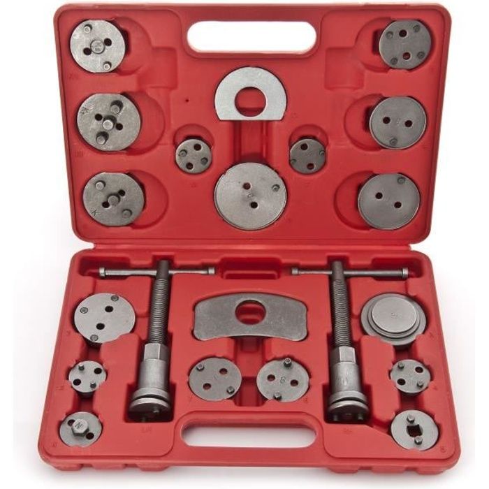 Coffret set repousse piston étrier de frein MANUPRO - 21 Pièces - Cdiscount  Auto