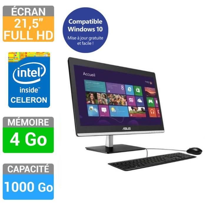 Asus Pc Tout En Un Et2232iuk 021q Cdiscount Informatique