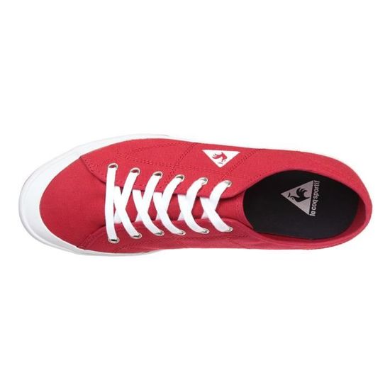 LE COQ SPORTIF Baskets Toile Grandville Homme Rouge Cdiscount Sport