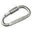 2pcs Mousqueton Simple Porte-clé Crochet Clip Bagage Corde Attache Tente Camping