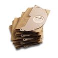 Sachet filtre papier à deux épaisseurs pour KARCHER WD2200 / A2003 / 2004 / 2054Me - paquet de 5 pièces-0