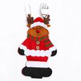 Decorations De Noel Dessin Anime Ensemble De Couteau De Pere Noel
