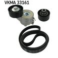 SKF Kit courroie d'accessoire VKMA 33161-0