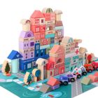 YSILLA 115Grain Architecture Pièces De Construction Pour Enfants Blocs De Construction De Ville Jouets éducatifs Interactifs Parent-enFant