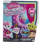 Doorables Coffret 4 mini-figurines DISNEY, Let's Party Multi Peek, Modèle aléatoire à collectionner, Dès 5 ans