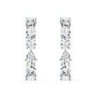 SWAROV - SWAROVSKI Boucles d'Oreilles femme - SWAROVSKI - Boucles d'oreilles mixtes Swarovski Tennis Deluxe - Couleur de la matière:Blanc