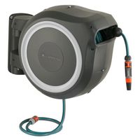 GARDENA Dévidoir automatique mural RollUp® M/L lis