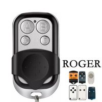 ROGER H80 TX22 télécommande ouvre-porte de garage barrière contrôle de porte ROGER TX54R TX52R télécommande porte de Garage 433,92