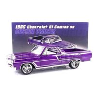 Voiture Miniature de Collection - ACME 1/18 - CHEVROLET El Camino SS - 1965 - Metallic Purple - 1805413