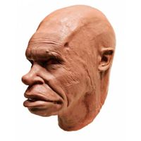 Masque en mousse de latex Néandertalien - Costume homme de l'âge de pierre