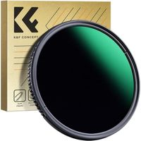 K&F Concept Filtre ND Variable ND3-1000 67mm 1.5-10 F-Stops Densité Neutre Slim Haute-définition pour Objectif Appareil Photo