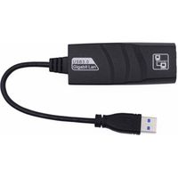 Adaptateur Ethernet USB Carte réseau USB 3.0 à RJ45 LAN Gigabit Internet pour ordinateur USB Ethernet
