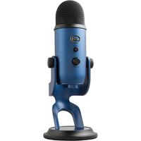 Blue Yeti Microphone USB pour Enregistrer, Streaming, Gaming, Podcast sur PC & Mac, Micro condensateur pour ordinateur portab