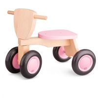 Draisienne Road Star 4 roues 50 cm bois rose - NEW CLASSIC TOYS - Mixte - Bébé - Présence parentale: Non
