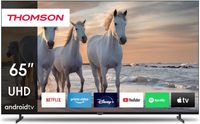 Téléviseur LED Smart 4K UHD Thomson 65" (165 cm) Android – 65UA5S13 - Netflix, Prime Video, Disney+