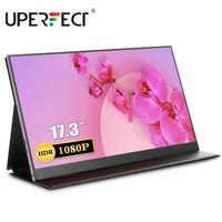 UPERFECT 17,3 pouces1920 * 1080 Type de moniteur portable USB C HDMI Expand Screen LCD Display
