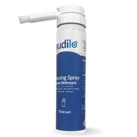 Spray brosse nettoyant appareil auditifs et bouchons d'oreille Audilo (110/75ml)