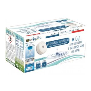 Spetebo Lot de 24 recharges pour déshumidificateur d'air Ultra Fresh - 450  g - Granulés pour déshumidificateur : : Cuisine et Maison