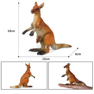 FIGURINE - PERSONNAGE Figures d'animaux - Figurines de kangourou d'anima