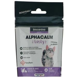 COMPLÉMENT ALIMENTAIRE Biocanina Alphacalm Tasty Chat