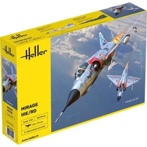 AVION - HÉLICO Maquette avion - HELLER - Mirage IIIE/RD - Blanc -