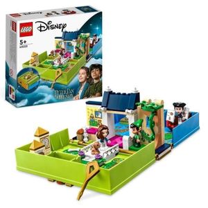 ASSEMBLAGE CONSTRUCTION LEGO Disney 43220 Les Aventures de Peter Pan et Wendy dans un Livre de Contes