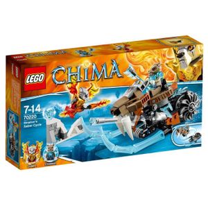 ASSEMBLAGE CONSTRUCTION LEGO® Legends of Chima 70220 La moto sabre