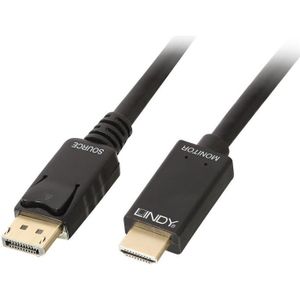 CÂBLE AUDIO VIDÉO LINDY Câble DisplayPort vers HDMI 4K30 (DP:passif)