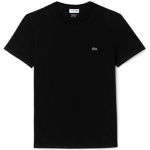 T-SHIRT T-shirt Lacoste th6709 031 uni noir.