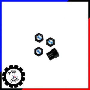 PIÈCE DÉTACHÉE DE PNEU Bouchon de valve logo bmw blanc et bleu noir cylin