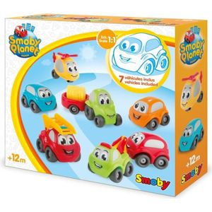 VOITURE - CAMION VROOM PLANET Coffret 7 Collector - SMOBY