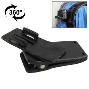 Accessoires de clip de sac à dos rotatif à 360 degrés pour ceinture  d'épaule Gopro