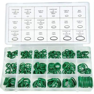 Lot De 30 Joints Toriques 7 Mm X 1,5 Mm - Caoutchouc Vert - Par Uxcell