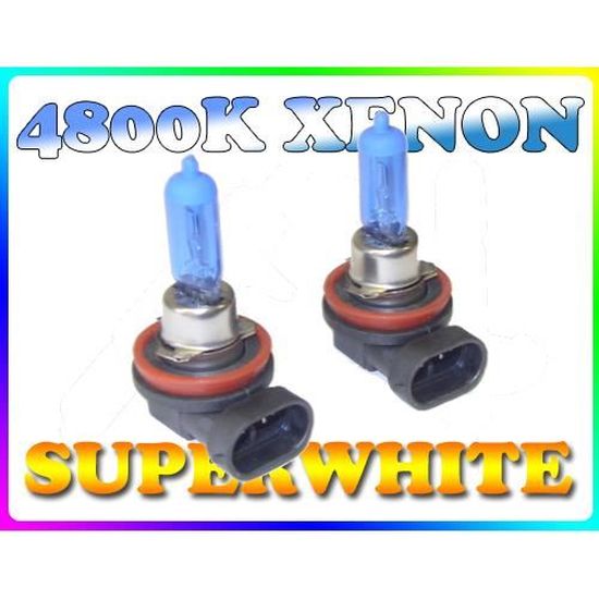 slux LED Côté Ampoules Phare MITSUBISHI L200 55 w super white xenon hid haute basse