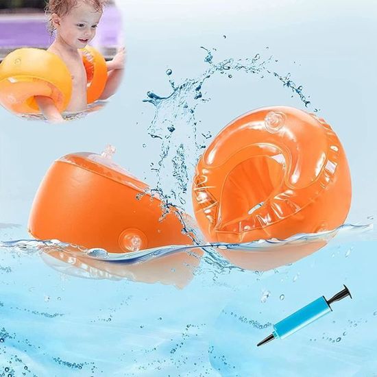 HURRISE brassard de bain Joli bébé enfant en bas âge natation bras