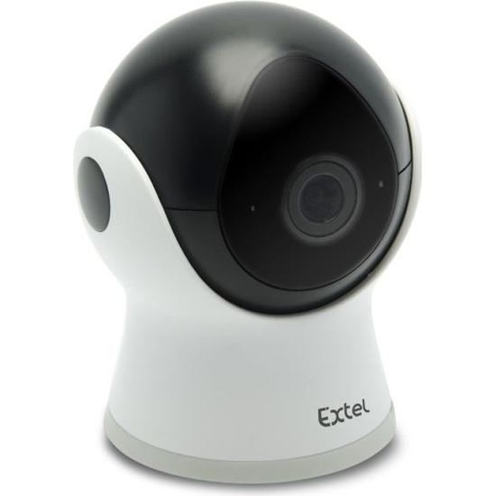 EXTEL Caméra de surveillance fixe IP WiFi Full HD Plug&Play avec détection de mouvement EWATCH220