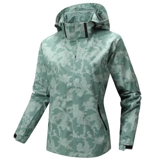 Veste De Pluie Imperméable Respirante Et Légère à Capuche