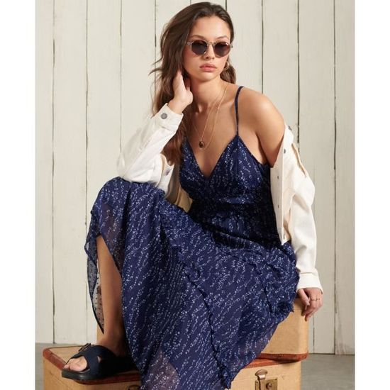 Robe longue margaux superdry discount