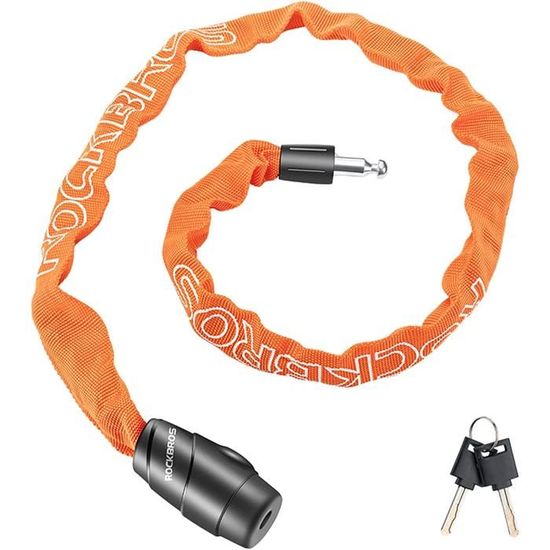 Chaine Antivol ABUS IVERA 7210 / 110cm - Orange 