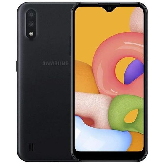 Samsung Galaxy A01 Core 16Go/1Go RAM Noir Dual SIM Smartphone débloqué