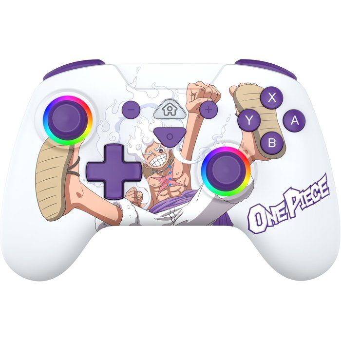 Manette sans fil Nintendo Switch / Switch OLED / Switch 2 One Piece Luffy Gear 5 Bluetooth SUBSONIC