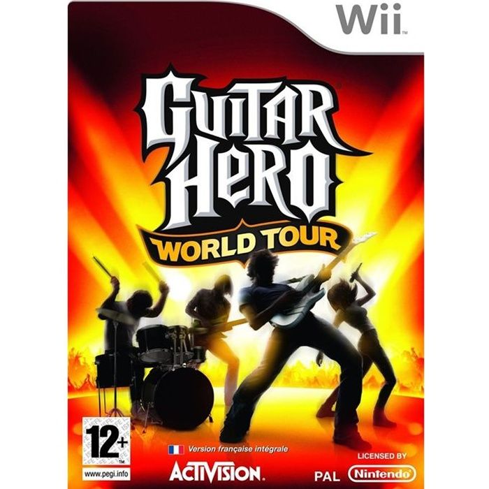 Activision Guitar Hero World Tour Jeu Seul / Jeu Nintendo Wii