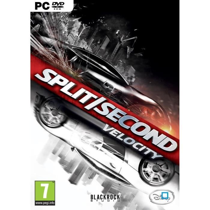 Disney Classiques - Jeu PC Split Second - Velocity