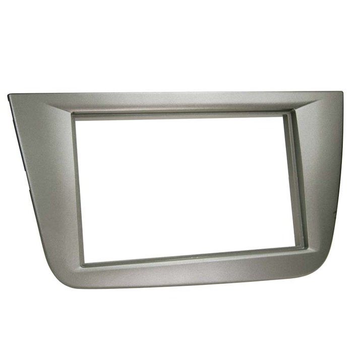 Adaptateur de façade 2-DIN Seat Altea / Altea XL / Toledo anthracite