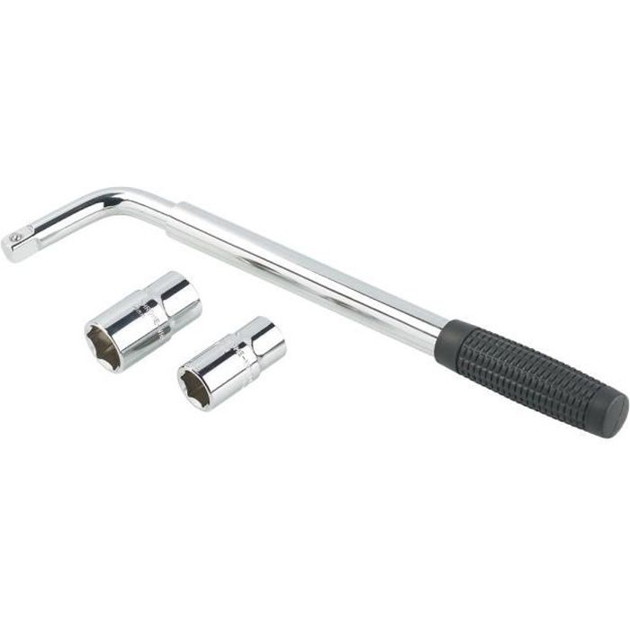 Clé de roue télescopique